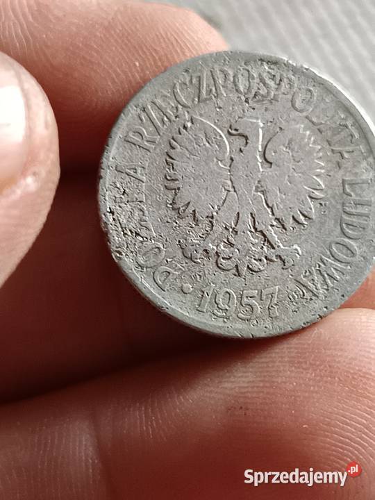 Sprzedam monete 50 groszy 1957 ssss