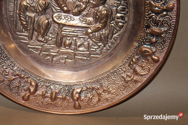 Miedziany talerz 519 FiaF Szczecin