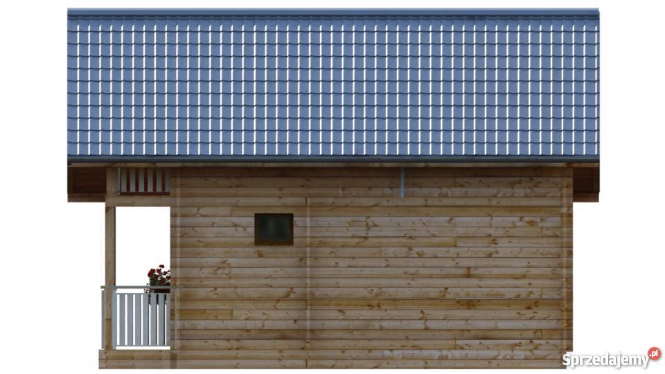 Projekt domu R03 drewniany