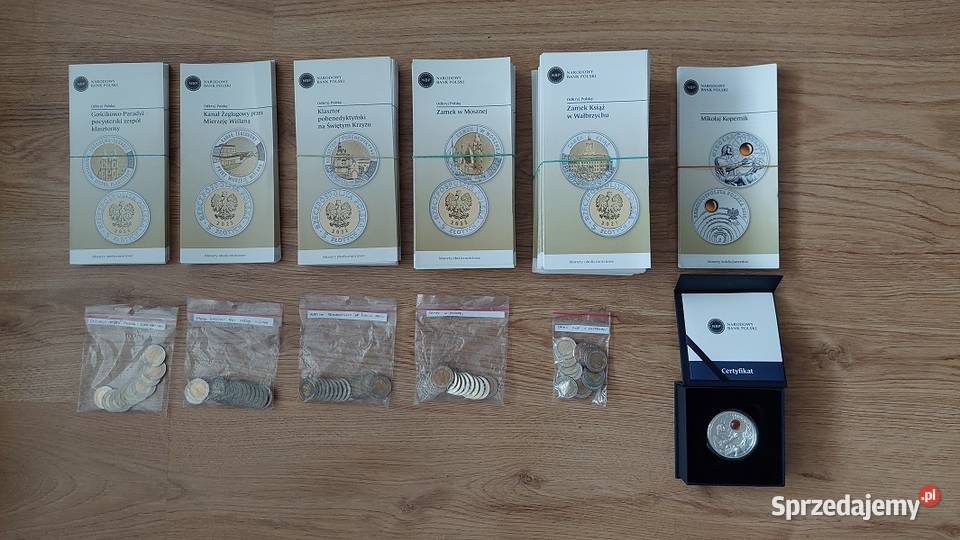 WYPRZEDAŻ monet 5 z serii Odkryj Polskęfolder Warszawa