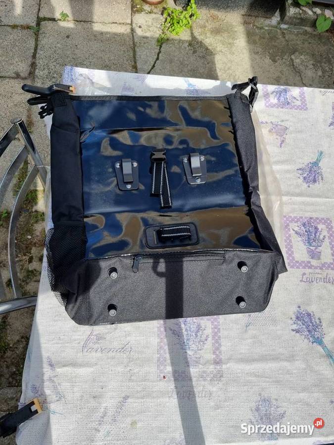 Torba rowerowa czarna Mszczonów