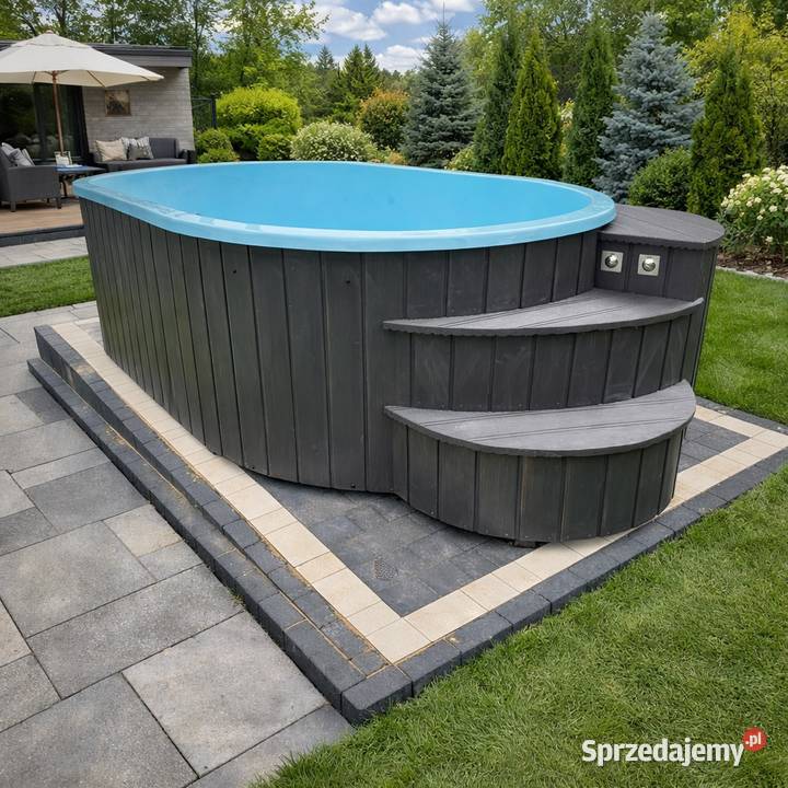 BASEN WOLNOSTOJĄCY 420 W ZABUDOWIE Z DESKI Poznań