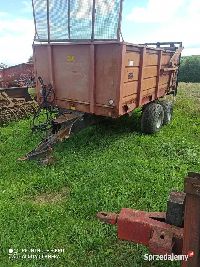 Rozrzutnik obornika Do hodowli zwierząt warmińsko-mazurskie