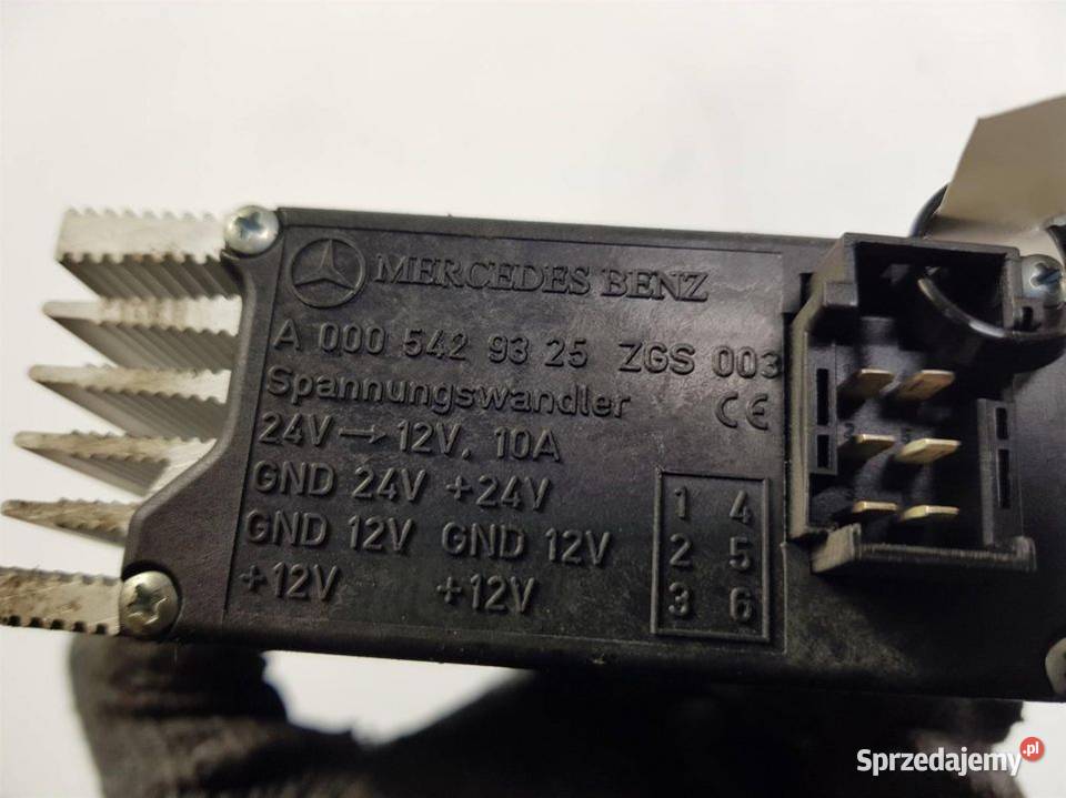 MODUŁ MERCEDES ATEGO 1218L A0005429325 osobowe kujawsko-pomorskie Lipno