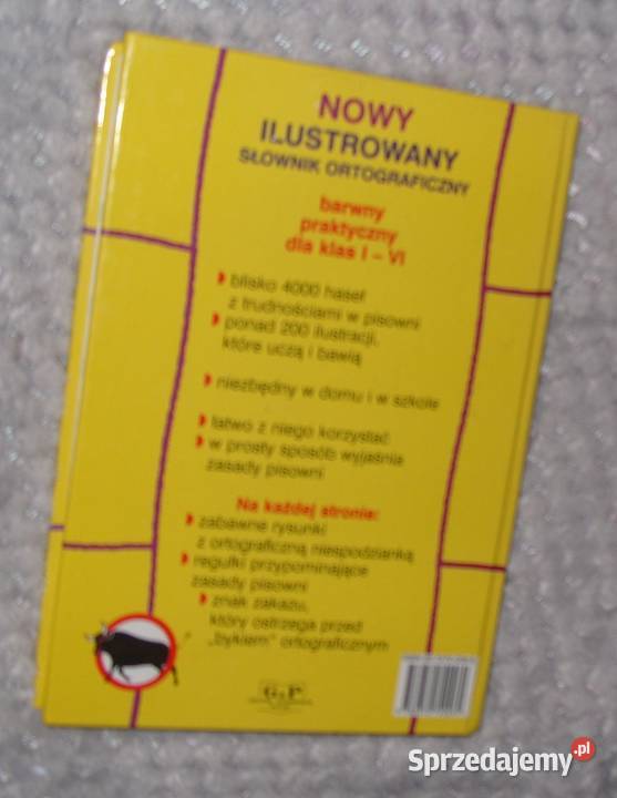 Nowy Ilustrowany Słownik Ortograficzny klas IVI Rawicz