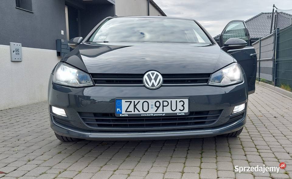 VW Golf VII Volkswagen Golf 7 salon polska poduszka powietrzna Koszalin