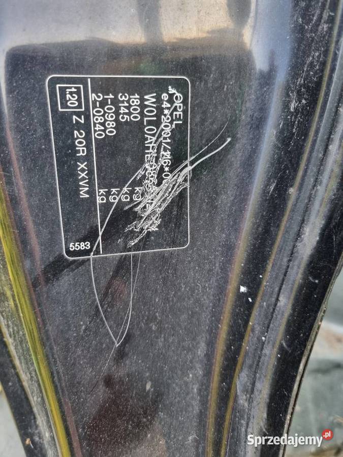 Opel Astra H 3D Coupe HB OPC GTC Z20R Ćwiartka osobowe