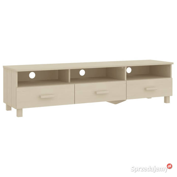 Szafka pod TV HAMAR miodowy brąz 158x40x40