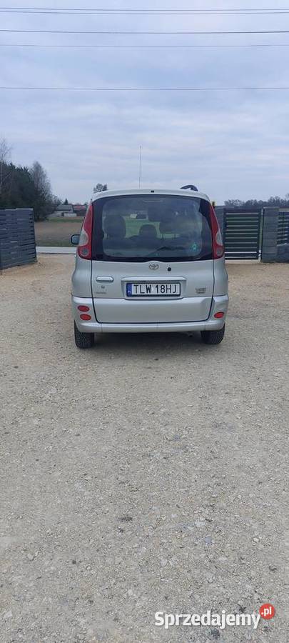 Toyota Yaris Verso świętokrzyskie Moskorzew