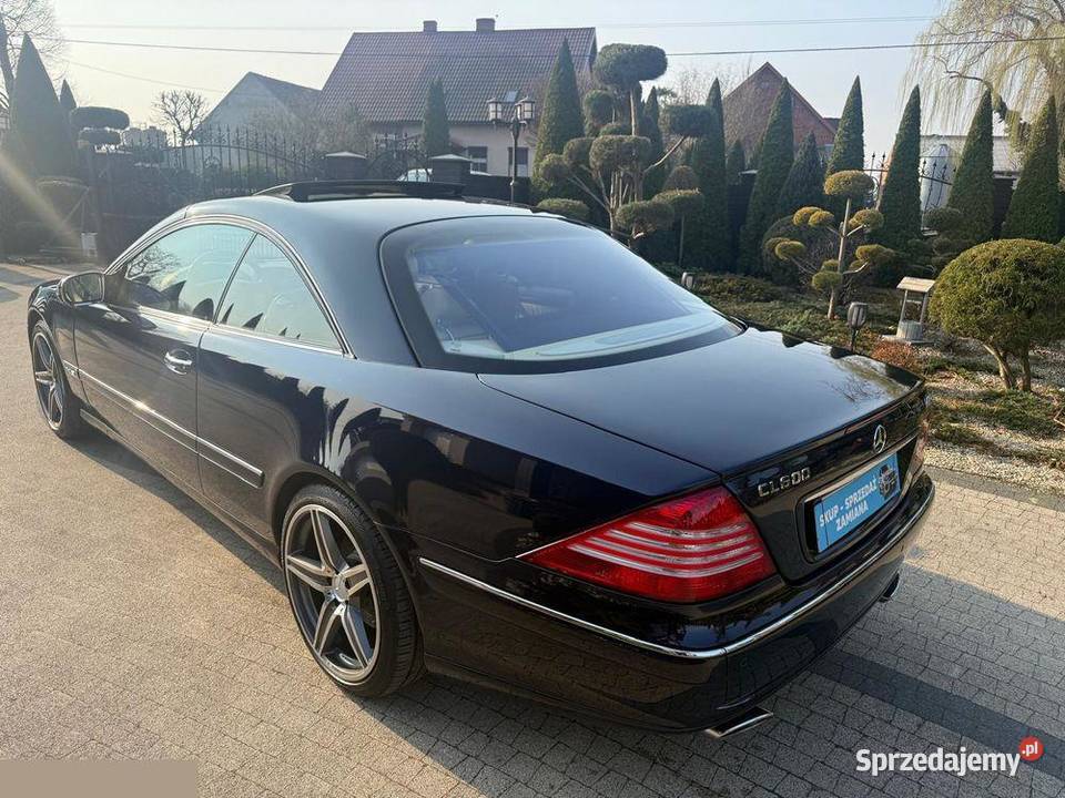 MercedesBenz CL 58 benzyna V12 367 2000r automatyczna Krotoszyn sprzedam