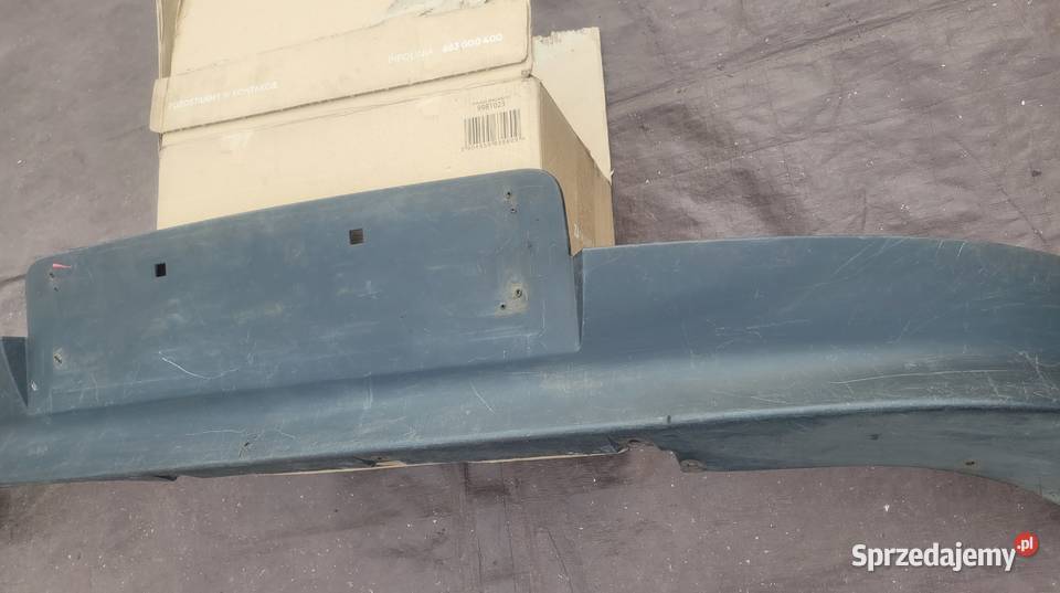 BMW 1 E87 SPOILER DOKŁADKA ZDERZAKA TYŁ DYFUZOR osobowe sprzedam