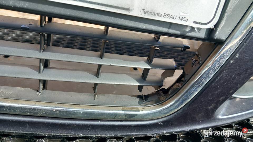 AUDI A6 C6 ZDERZAK PRZÓD HALOGEN Zbierkowo