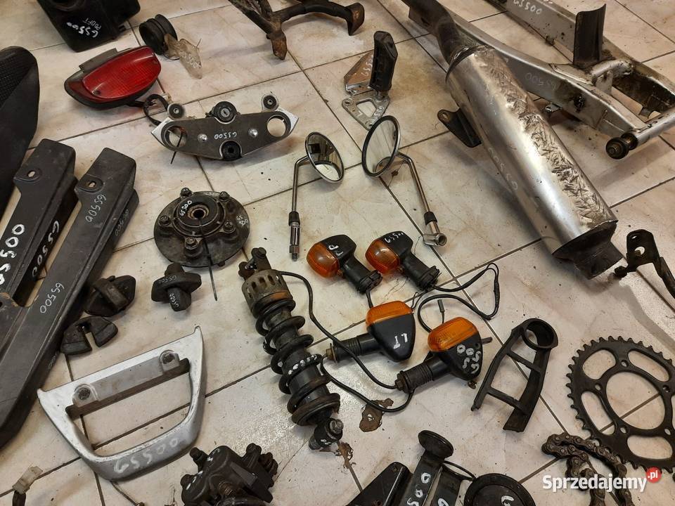 Suzuki GS 500 części lift FL 2004r Jelenia Góra