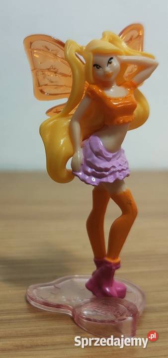 Figurka Winx Club Stella Believix Kinder 2012 różowy Warszawa