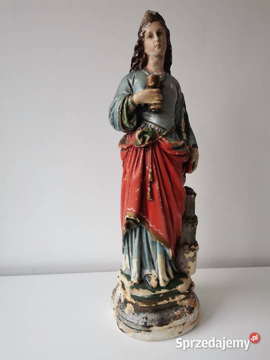 Stara unikatowa przedwojenna gipsowa figurka Antyki Katowice