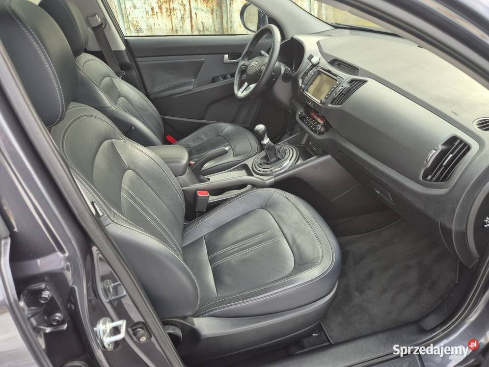 Kia Sportage 2011r 20B MPI 163 Full Navi Skóra serwisowany w ASO Puławy
