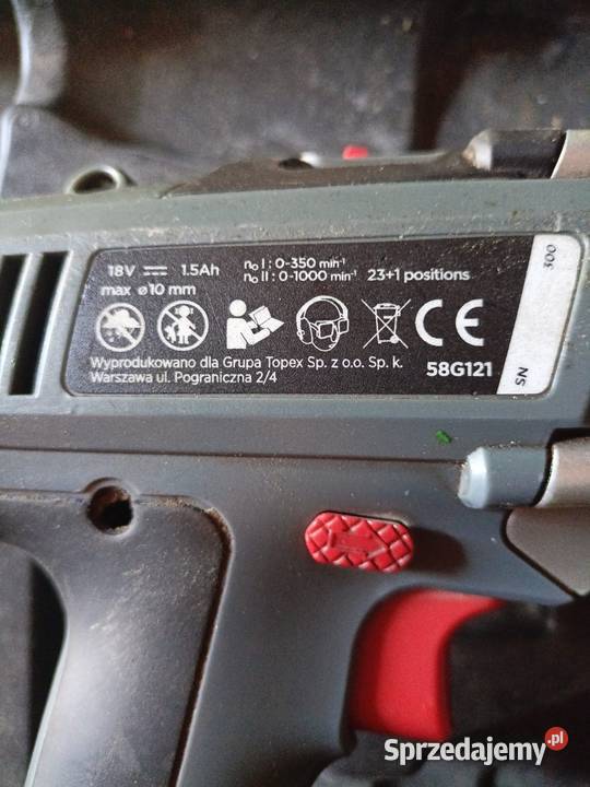 Wkrętarka graphite 18v