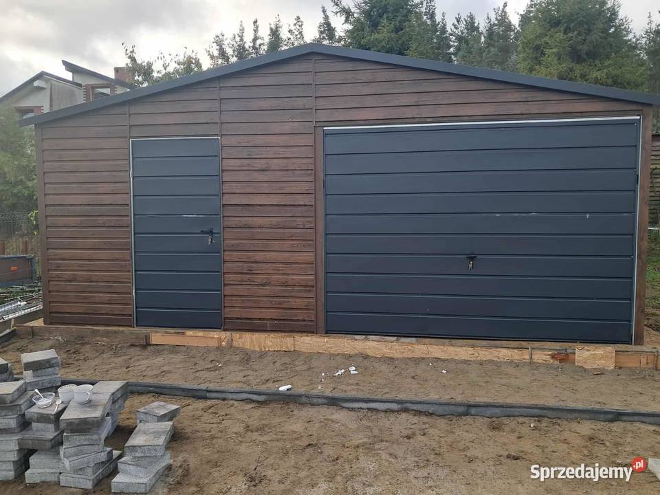 Garaż blaszany PREMIUM Wzmocniony profilem śląskie Rybnik