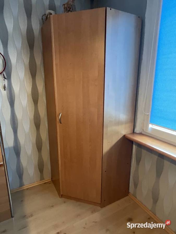 Szafa narożna na ubrania olcha Katowice