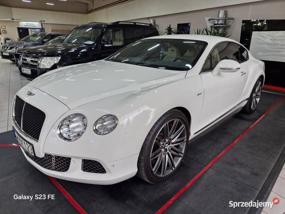 BENTLEY CONTINENTAL GT SPEED 625KM Wrocław