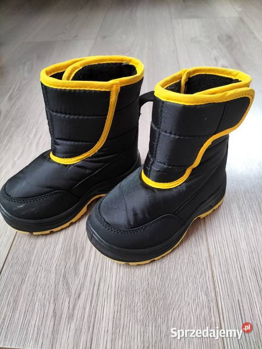 Śniegowce kozaki dziecięce ocieplane zimowe Nowe