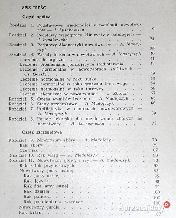Onkologia Seria II Tom 5 Anna Madejczyk Chełm