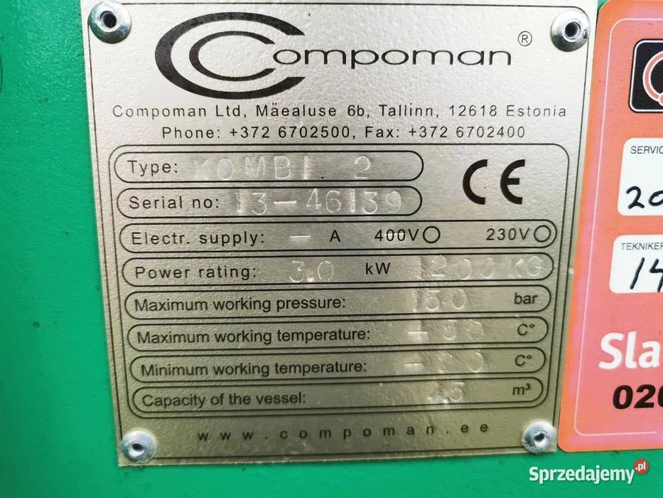 Prasokontener prasa kontener mobilny zamknięty Podskarbice Szlacheckie