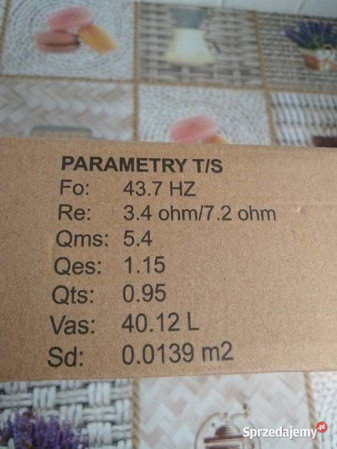 Głośnik basowy Debeisi 20 8 Ohm Bydgoszcz