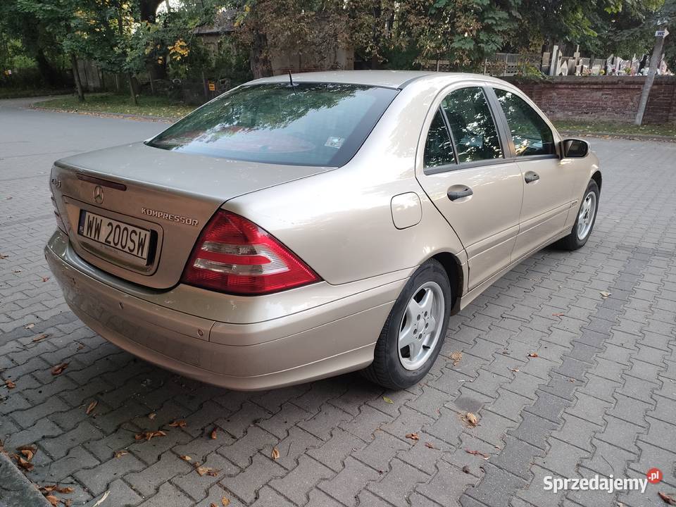 MercedesBenz klasa C 2005 sedan 18 kompressor Warszawa sprzedam