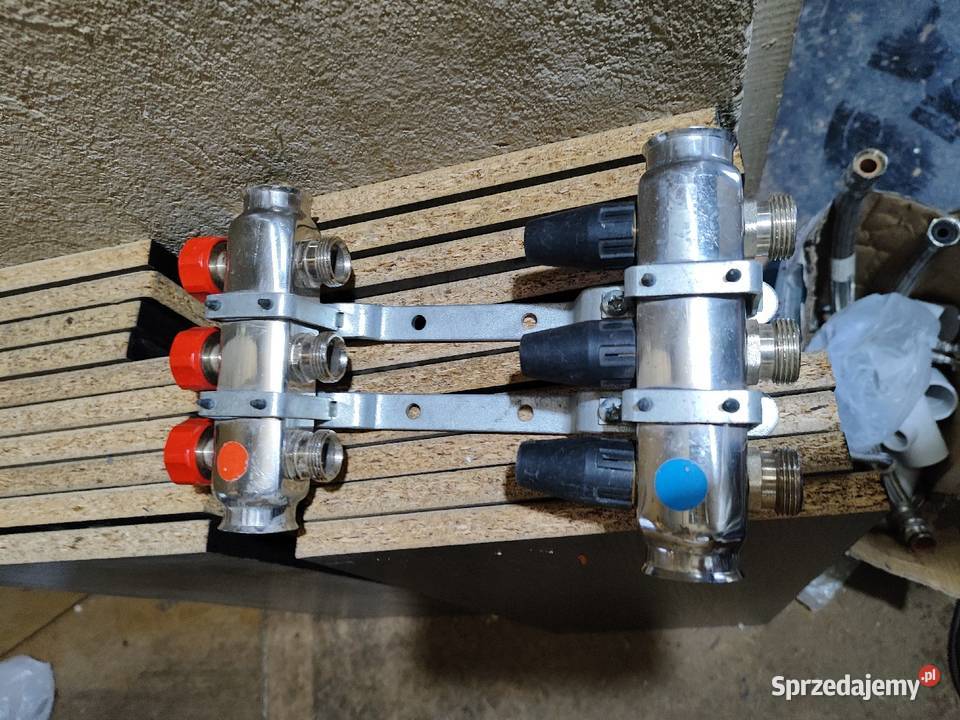 Rozdzielacz nierdzewny 3 obwody ogrzewanie łódzkie Łódź