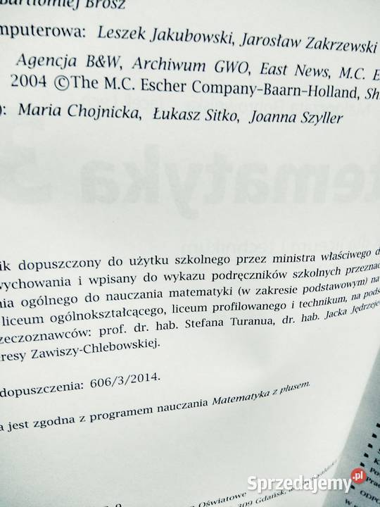 Matematyka 3 GWO podstawowy podręcznik nowy