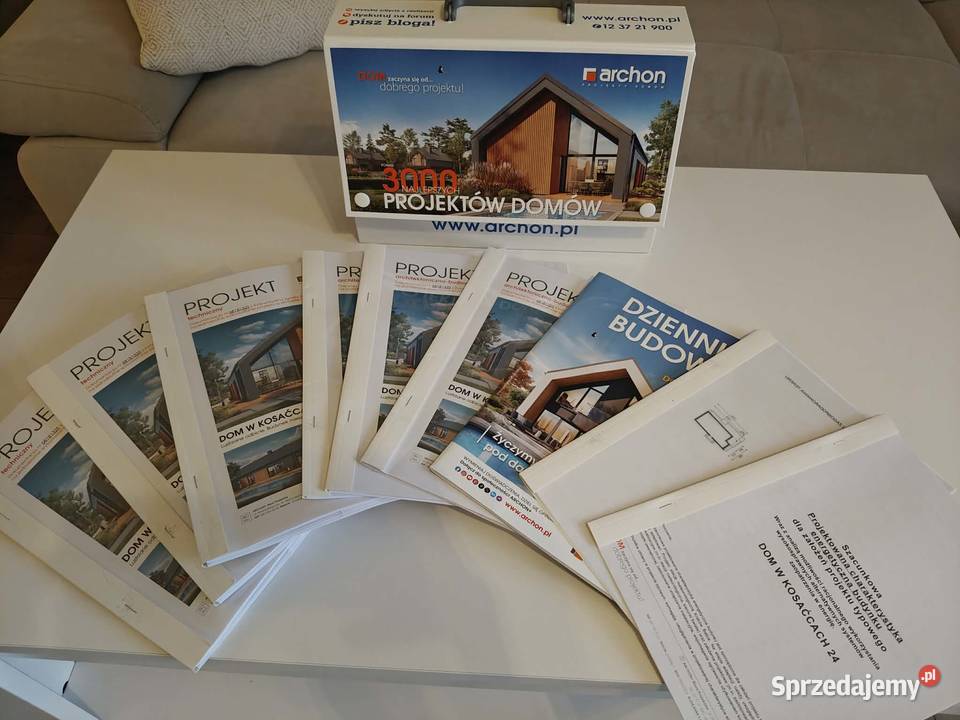 Sprzedam projekt domu ARCHON Dom w kosaćcach 24 Grabownica Starzeńska
