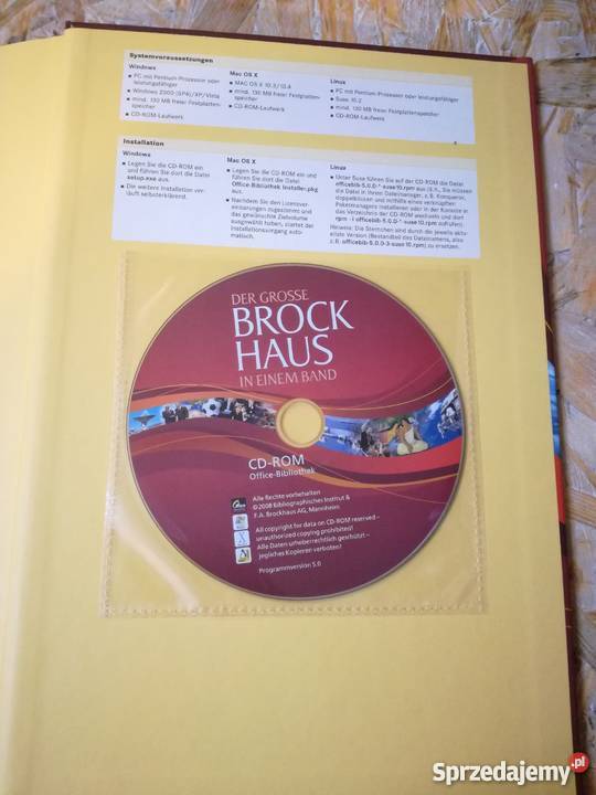 Der Grosse Brock Haus In Einem Band Książki i Podręczniki Skokowa