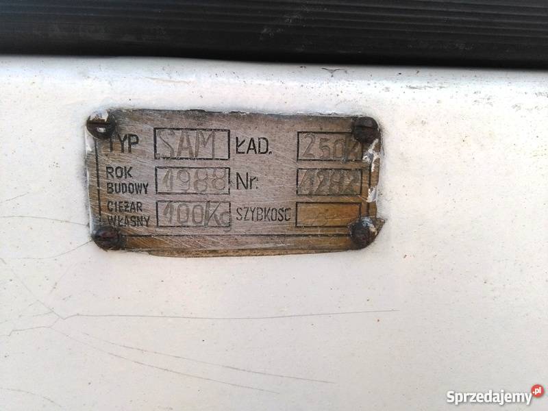 Przyczepka lekka SAM RETRO