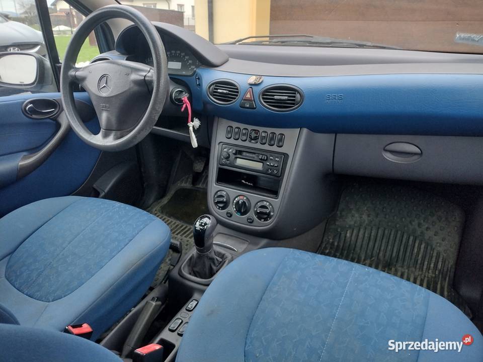 Mercedes A160 benzyna 2002 r 127 Krosno