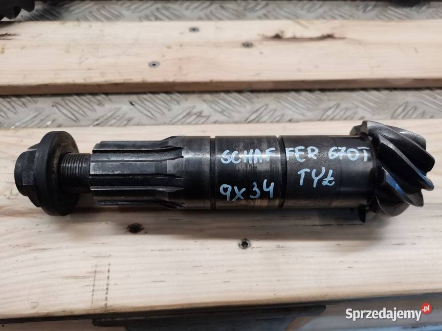 Przekładnia główna Schaffer T Tył 9X34 wielkopolskie Wilkowo