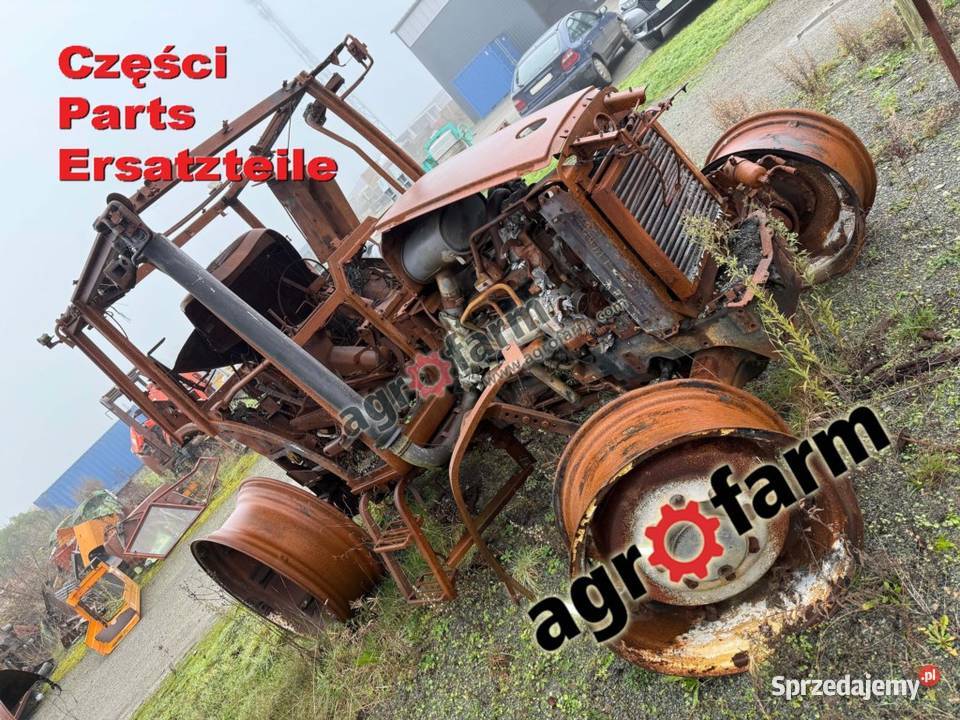 Claas Celtis 436 części silnik skrzynia biegów Byków