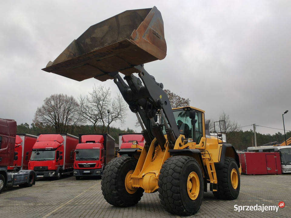duża kołowa Volvo L 220G Waga Drukarka Zadbana Widełki sprzedam