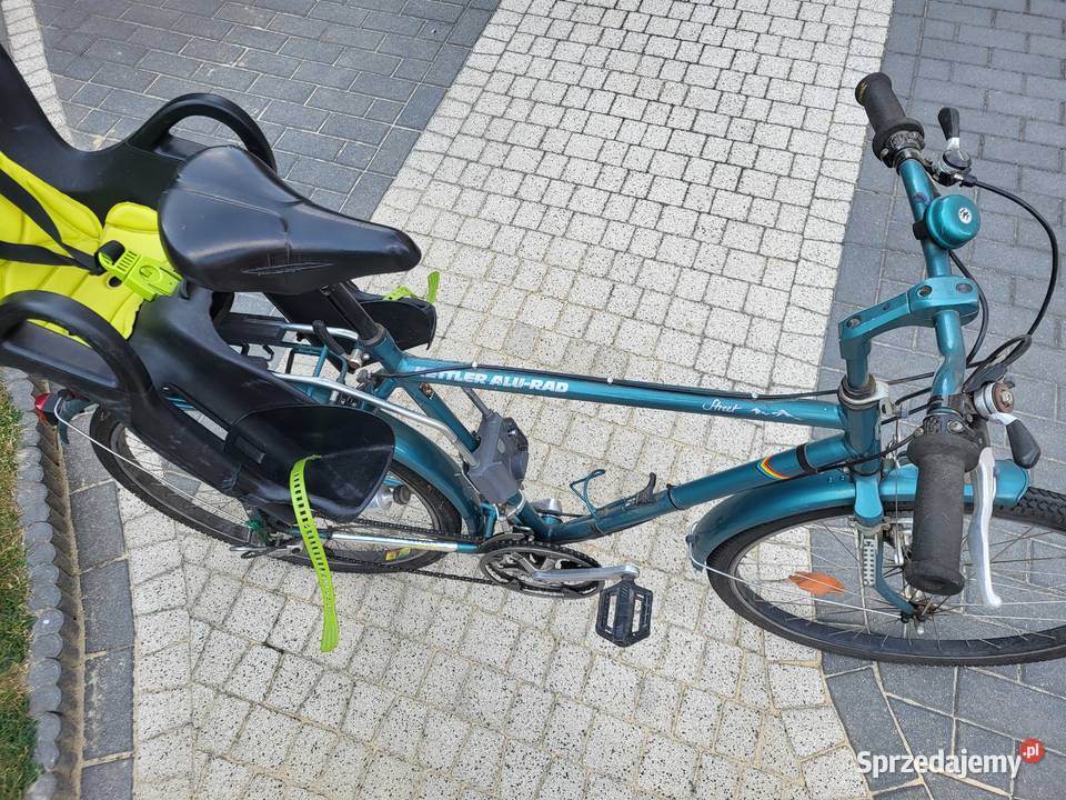 Rower z fotelikiem dziecka Zamość