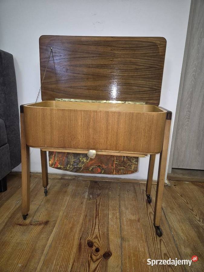 Vintage mobilna szafka niciak 1960 Charlejów