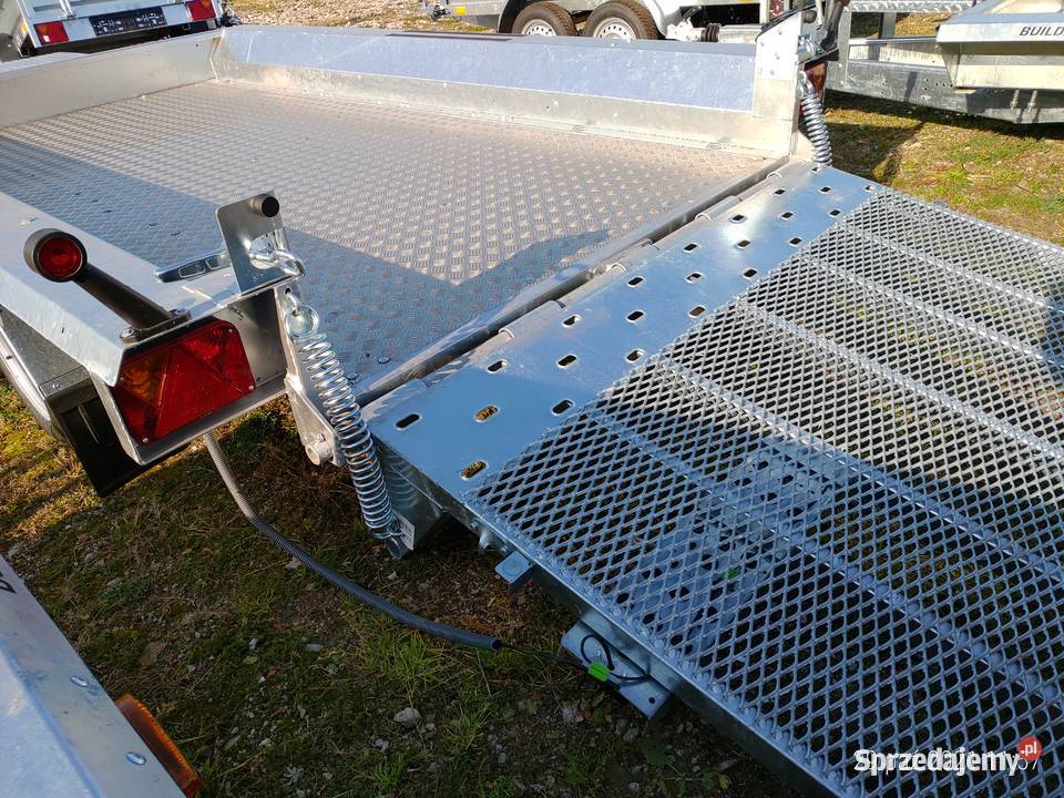 Przyczepa pod minikoparkę Laweta Temared 3500DMC Piła