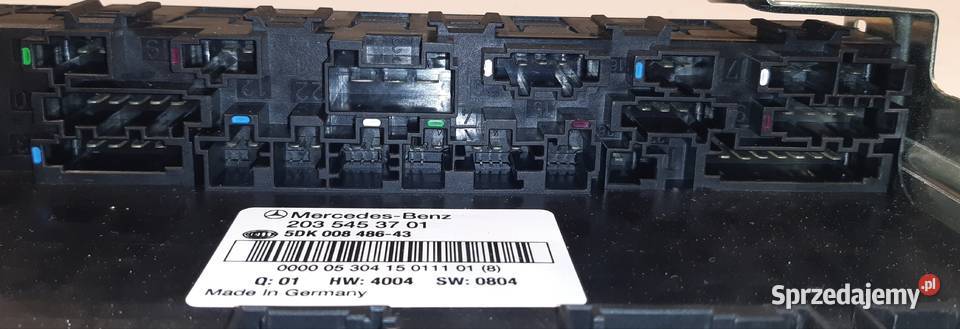 STEROWNIK MODUŁ SAM MERCEDES W203 2035453701 Mielęcin