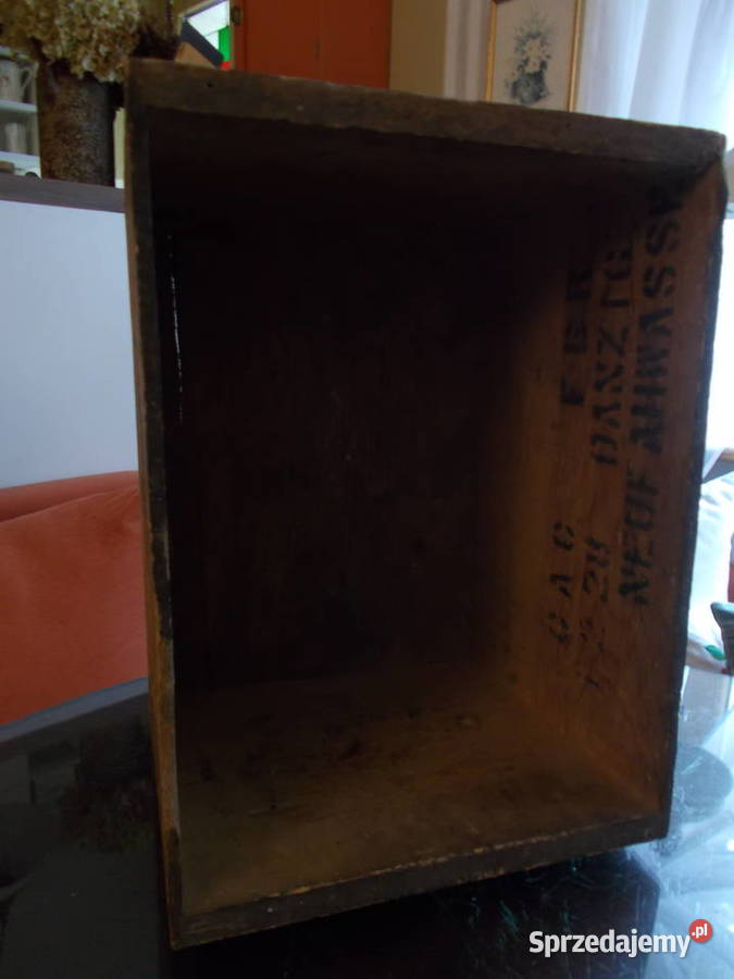 Stara Skrzynka zza OceanuLite DrewnoOryginalny Pozostałe Szczecin