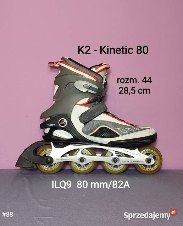 Rolki K2 mężczyzn Kinetic 80 ILQ9 44285