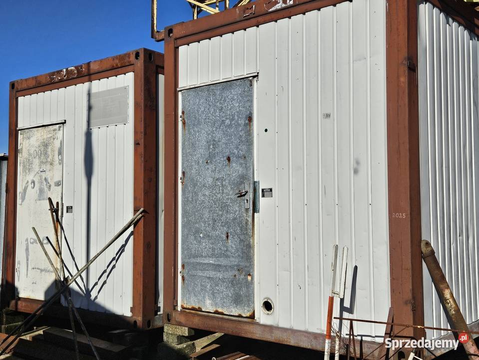 Kontener socjalny sanitarny stróżówka magazynowy Koło
