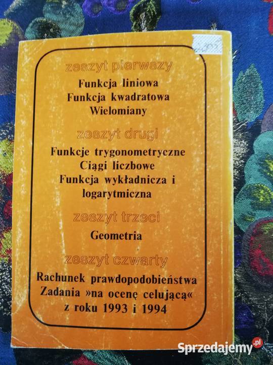 Matura z matematykiJanusz Kowalski AWerner sprzedam