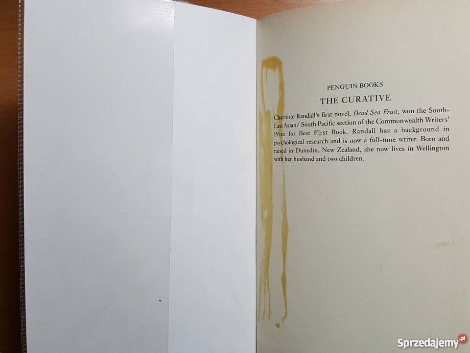 Książka angielsku The Curative Charlotte Randall Kultura i Rozrywka Złotniki