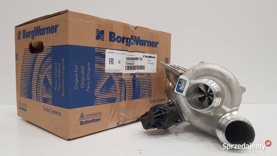 Nowa turbosprężarka BorgWarner KKK 18559880115 Siedlce