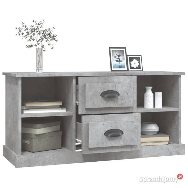 Szafka pod TV szarość betonu 995x355x48 WM816276 Warszawa sprzedam