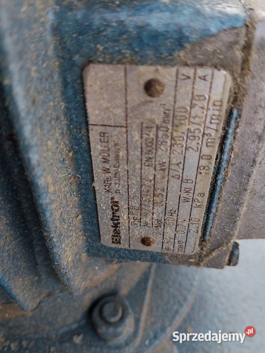 Odciąg dmuchawa aluminiowy Świętochłowice